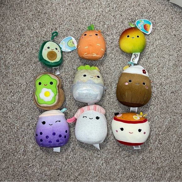Squishmallows Other - Squishmallow Food Assortment